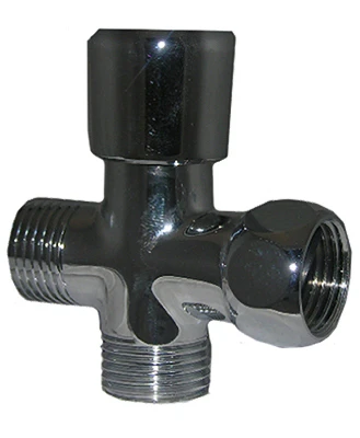 LARSEN Chrome Plated Brass Shower Flow Diverter