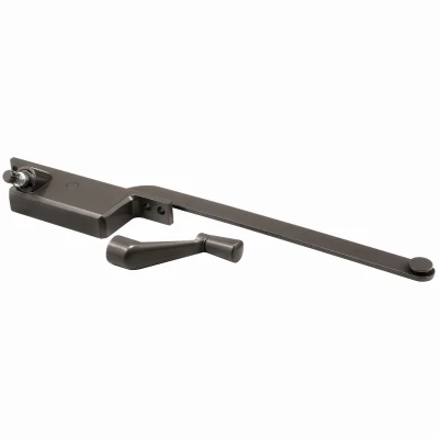 Casement Window Operator, Left Hand, Square Type, Bronze Diecast, 9 In.