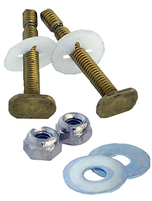 EZ Snap Toilet Bolt Kit, 5/16 x 2.25 In., 2-Pk.