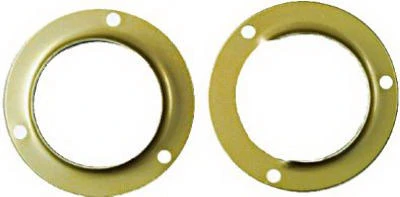 Brass Closet Rod Pole Socket Set, 1-3/8 In., Pr.