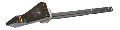Toilet Tank Flush Lever, American Standard, Chrome, 6 In.