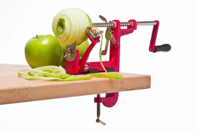 Apple Parer Slicer Corer with Clamp for Secure Cutting