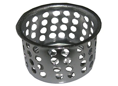 Crumb Cup Strainer, Chrome, 1-1/2 In.