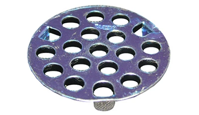 Snap In Drain Strainer, Chrome, 1-7/8 In.