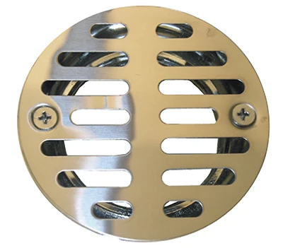 LARSEN Shower Drain, 3-1/2-In. With 1-1/2-In. Female Iron Pipe Thread