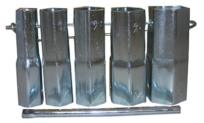 5-Pc. Socket Wrench Set With Handle