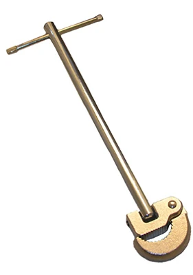 Basin Wrench, Spring-Loaded, 16 In.