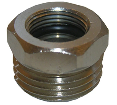 Supply Line Reducing Adapter, 1/2 In. IP x 7/16 In. Female Compression
