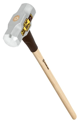 20 Lb. Double-Face Sledge Hammer, 36 In. Hickory Handle