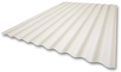 Super 600 Fiberglass Panel, Clear, 26 In. x 8 Ft.