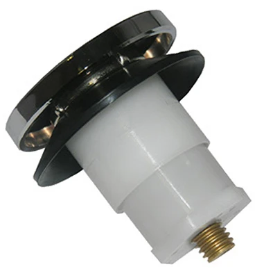 LARSEN Replacement Tip Toe Bathtub Drain Stopper, Chrome, 3/8-In.