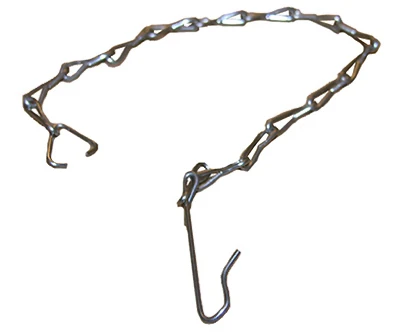 Chain and Hook For Toilet Flapper, 9-1/2 In.
