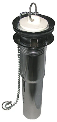 Lavatory Drain Tailpiece, Chrome, 1-1/4 x 5 In.