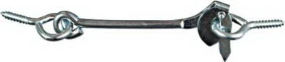 Zinc Safety Gate Hook, 6 In.