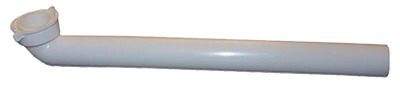 PVC Pipe Fitting, Waste Arm Drain Pipe, Tubular Slip Joint, White, 1-1/2 In. OD x 7 In.