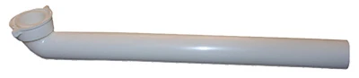 PVC Pipe Fitting, Waste Arm Drain Pipe, Tubular Slip Joint, White, 1-1/2 In. OD x 9 In.