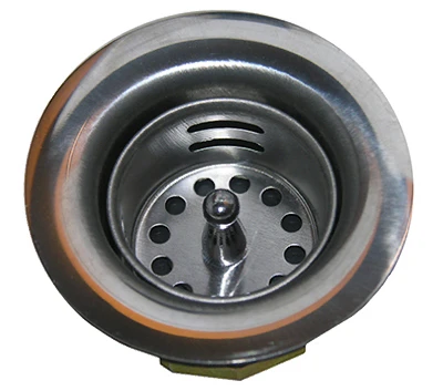 Junior Duo Sink Strainer, Chrome Plated, 1-1/2 In.