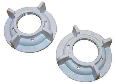Winged Jam Nut, Plastic, 1/2 In. IP, 2-Pk.