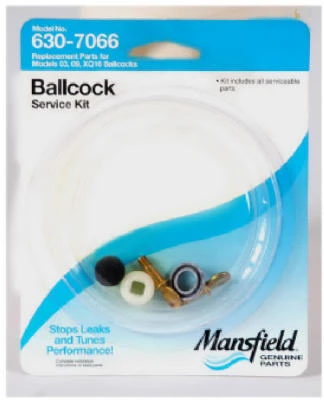 Ballcock Service Kit For Mansfield Models 03, 09, X0-16 - Replacement Parts