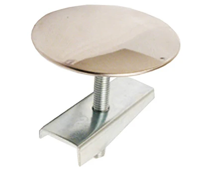 Sink Hole Cover, Stainless Steel, Chrome, 1-3/4 In. Diam.