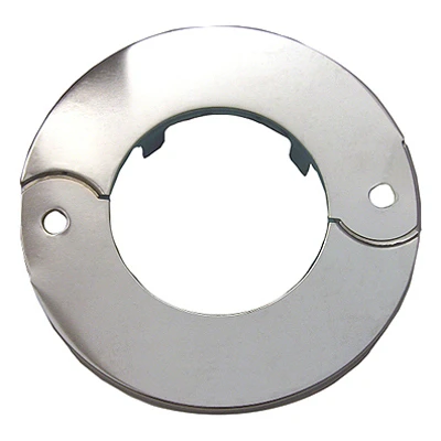 Floor & Ceiling Split Flange, Chrome Plated Brass, For 1-1/2 In. Iron Pipe