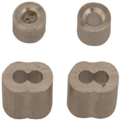 Wire Rope/Cable Ferrule & Stop, 3/16 In., 2-Pk.