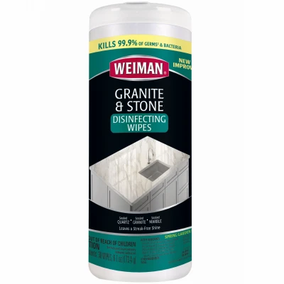 Granite Wipes, 30-Ct.