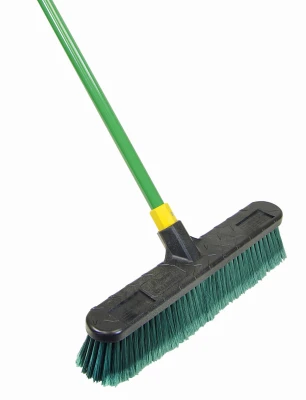 Bulldozer Indoor/Outdoor Push Broom, 18 In.