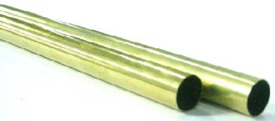Round Brass Tube, .014 x 13/32 x 36 In.