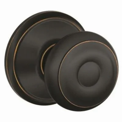 Aged Bronze Georgian Passage Knob