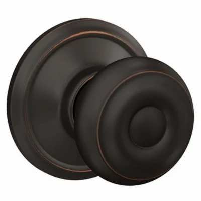 Aged Bronze Georgian Knob