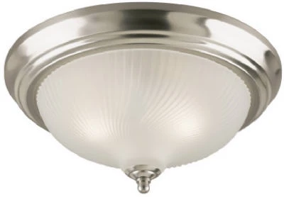 11-Inch Brushed Nickel Ceiling Fixture