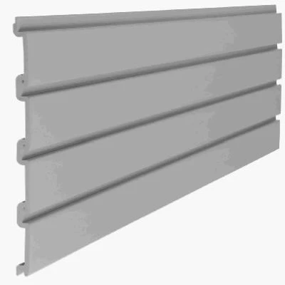 Storage Trends 4-foot Gray Slat Wall Section By Suncast, Model Sw04g