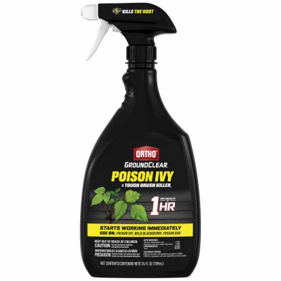 GroundClear Poison Ivy & Tough Brush Killer, 24 oz. Ready-to-Use