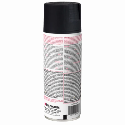 Camouflage 2x Ultra Cover 12 Oz. Flat Black Spray Paint