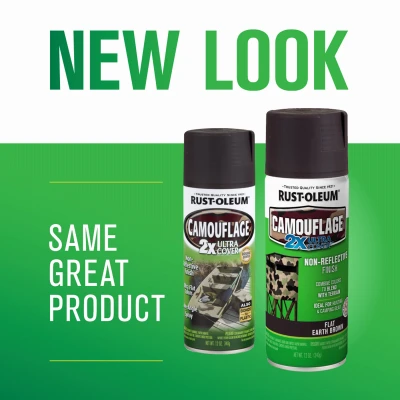 Specialty Camouflage Spray Paint, Earth Brown, 12-oz.