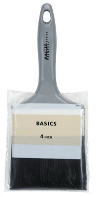 4-inch Polyester Paint Brush With Plastic Handle