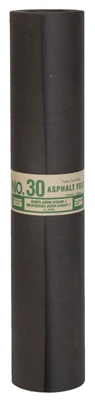 Asphalt Roofing Felt, #30, 36 In. x 72 Ft. Roll