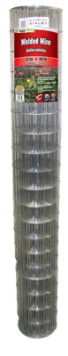 Galvanized Welded Wire Fence, 4 x 2-In. Mesh, 14-Ga., 72-In. x 50-Ft.