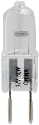 50-watt Jcd Halogen Light Bulb, Clear - Gy6.35 Base, 600 Lumens, 2000 Hour Life