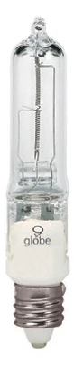 100-watt Single-ended Halogen Light Bulb, E-11 Mini Candelabra Base, 1700 Lumens