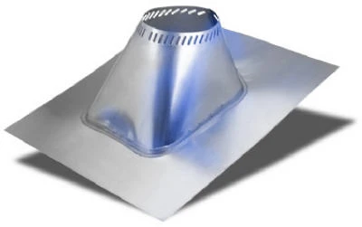 Sure-Temp Adjustable Roof Flashing, 6-In., 6/12 to 12/12 Pitch