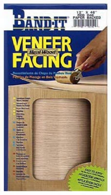 White Birch Paperback Real Wood Veneer Facing, 12-Inch x 48-Inch