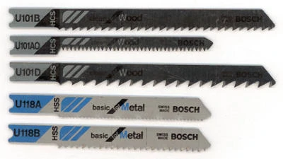 Assorted Universal Shank Jigsaw Blades, 5-Pk.