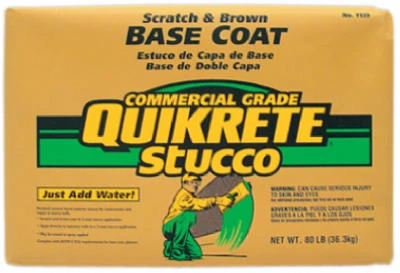 Stucco Mix, 60 Pounds - Ideal For Repair And New Applications