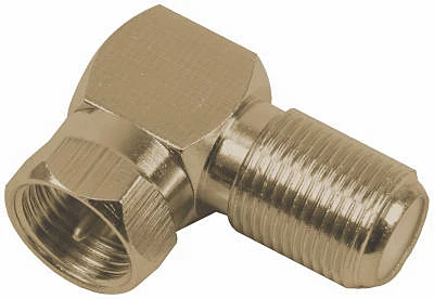 Right Angle F Connector