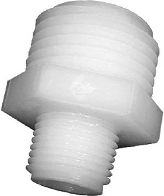 Nylon Adapter Fitting, 3/4 MGH x 1/2 In. MPT