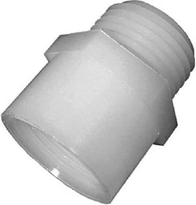 Nylon Pipe Adapter Fitting, 3/4 MGH x 3/4 In. FPT