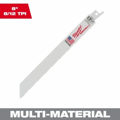 Sawzall Reciprocating Saw Blade, Bi-Metal, 9 TPI, 14 In.