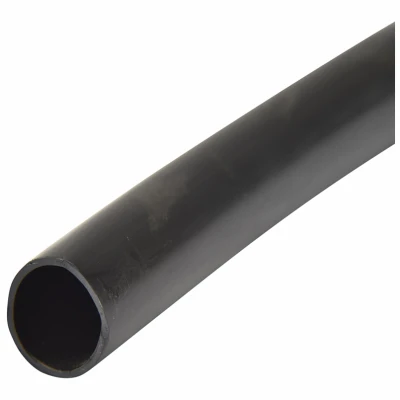 Black Polyethylene Water Supply Tubing 0.710 Inch Diameter by 100 Feet Length
